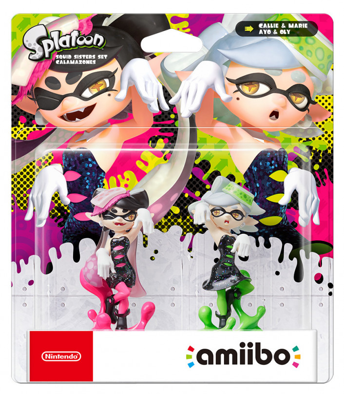  Splatoon Collection - Squid Sisters Set amiibo Nintendo Switch  